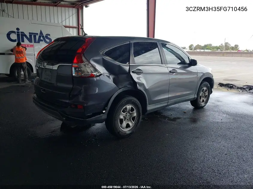2015 Honda Cr-V Lx VIN: 3CZRM3H35FG710456 Lot: 45619044