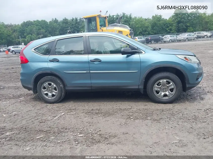 2015 Honda Cr-V Lx VIN: 5J6RM4H3XFL088090 Lot: 45680437