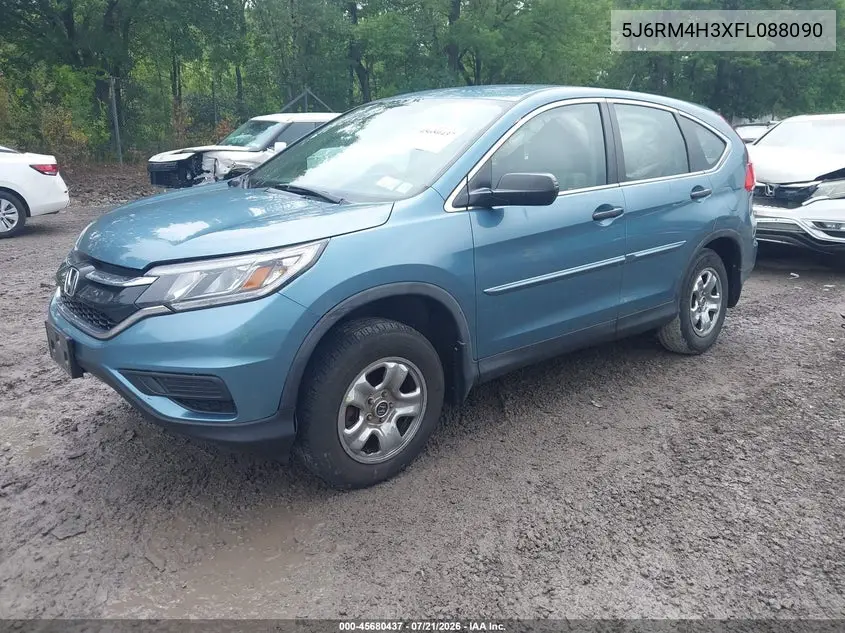 2015 Honda Cr-V Lx VIN: 5J6RM4H3XFL088090 Lot: 45680437