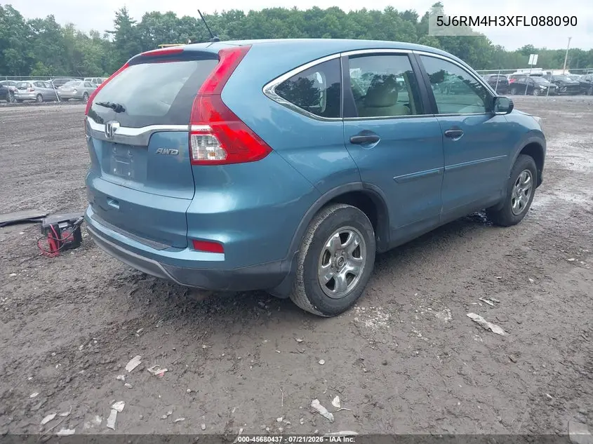 2015 Honda Cr-V Lx VIN: 5J6RM4H3XFL088090 Lot: 45680437