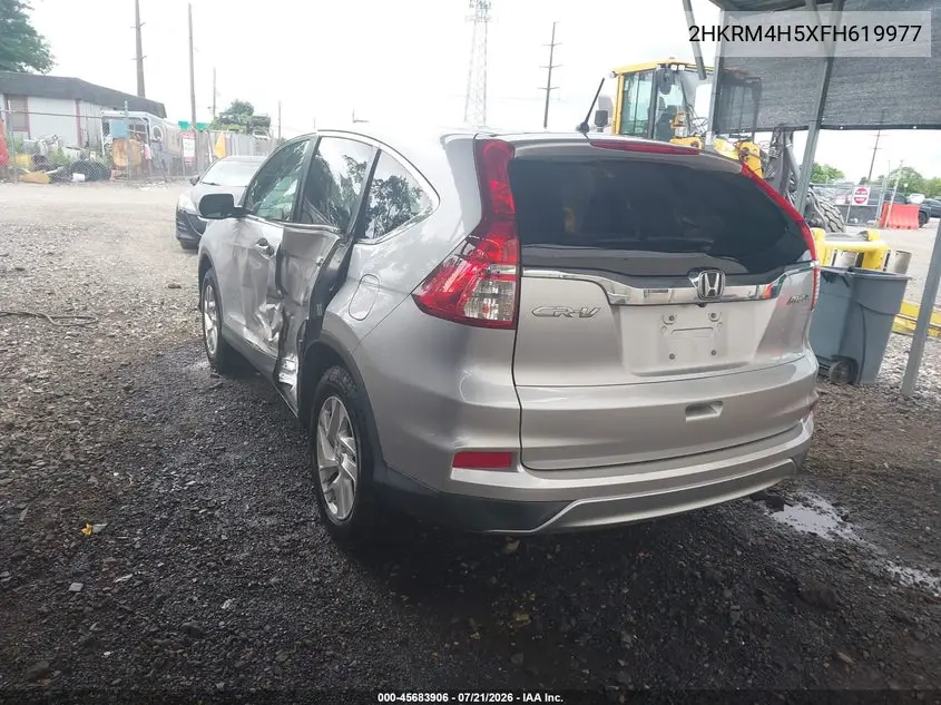 2015 Honda Cr-V Ex VIN: 2HKRM4H5XFH619977 Lot: 45683906