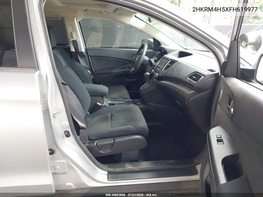2015 Honda Cr-V Ex VIN: 2HKRM4H5XFH619977 Lot: 45683906
