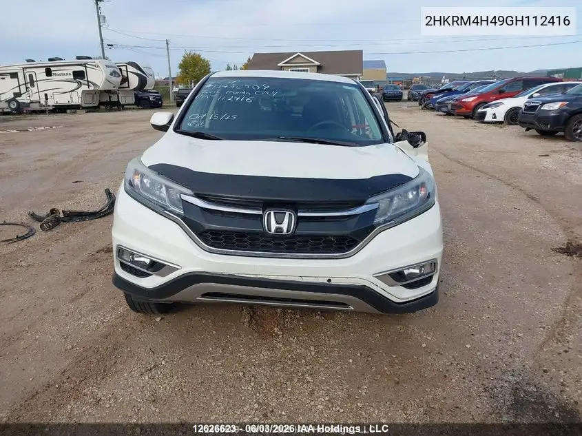 2HKRM4H49GH112416 2016 Honda Cr-V Se