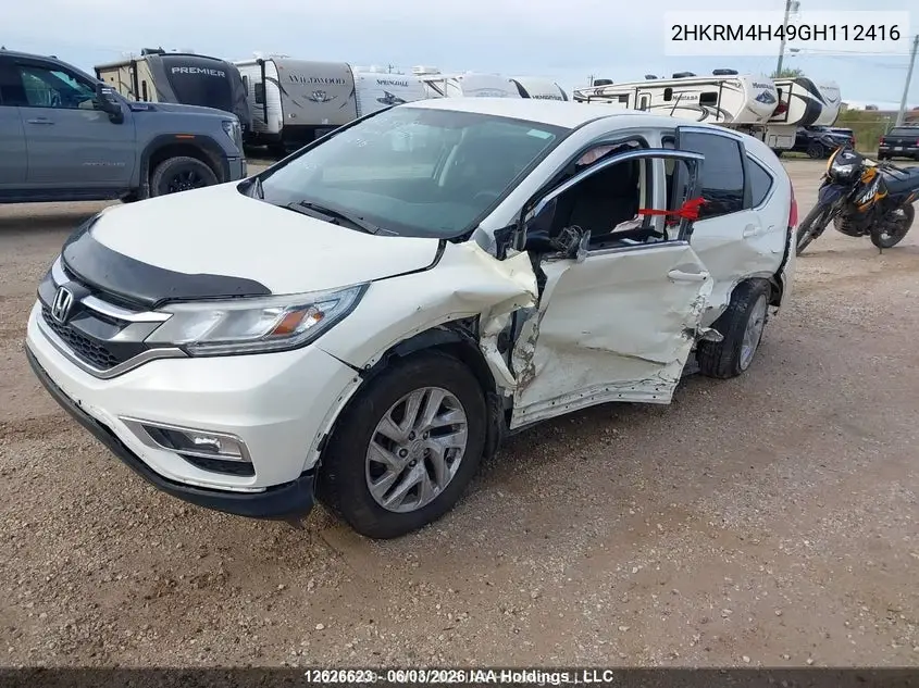 2HKRM4H49GH112416 2016 Honda Cr-V Se