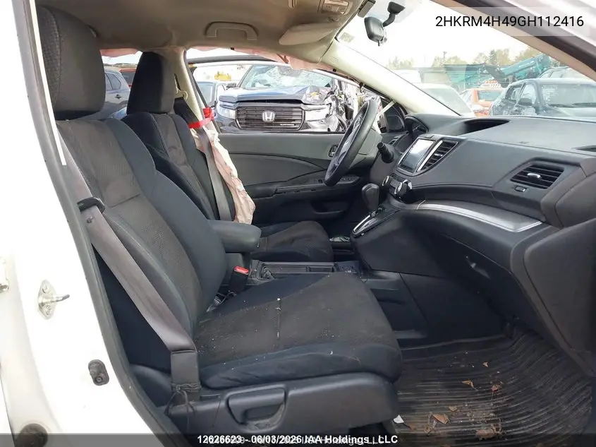2HKRM4H49GH112416 2016 Honda Cr-V Se