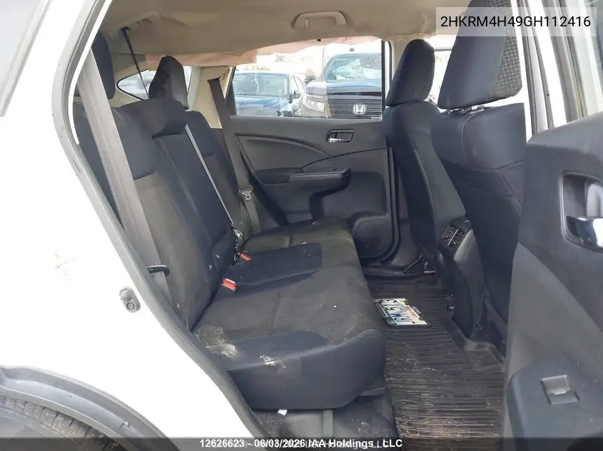 2HKRM4H49GH112416 2016 Honda Cr-V Se