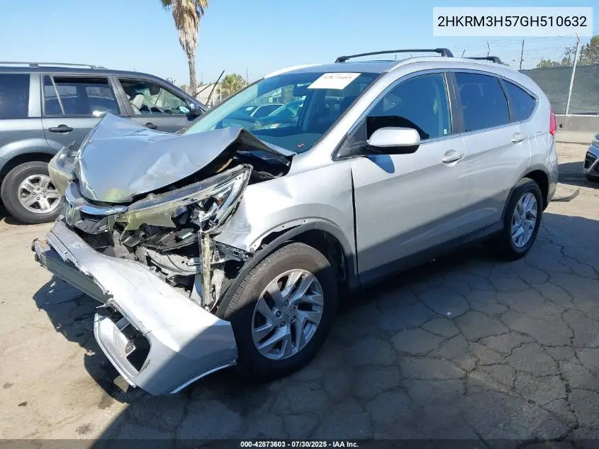 2HKRM3H57GH510632 2016 Honda Cr-V Ex