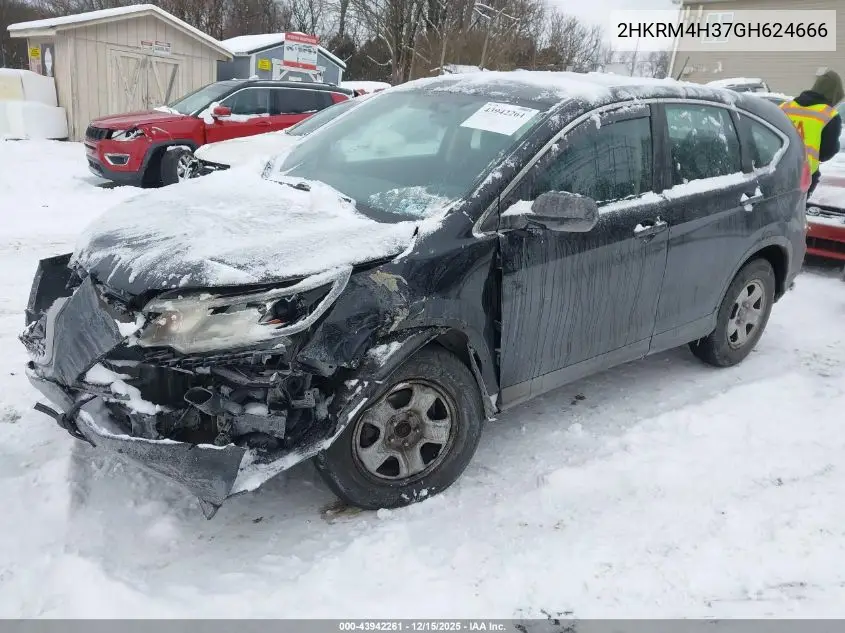 2HKRM4H37GH624666 2016 Honda Cr-V Lx