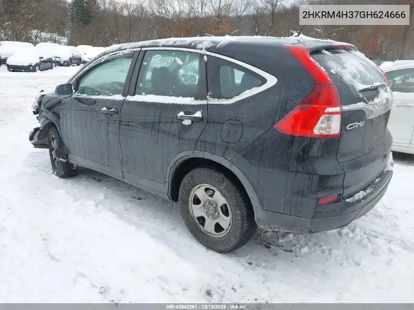 2HKRM4H37GH624666 2016 Honda Cr-V Lx