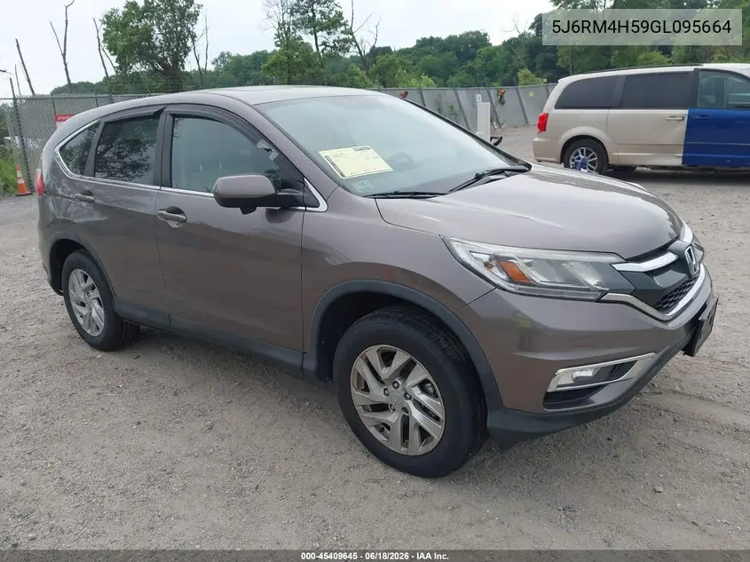 2016 Honda Cr-V Ex VIN: 5J6RM4H59GL095664 Lot: 45409645