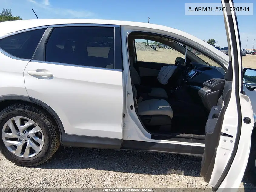 2016 Honda Cr-V Ex VIN: 5J6RM3H57GL020844 Lot: 45431878
