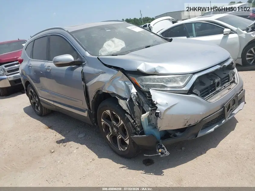 2017 Honda Cr-V Touring VIN: 2HKRW1H96HH501102 Lot: 45696208