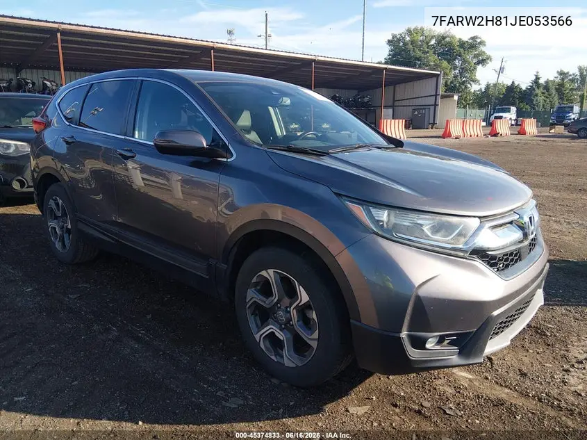 2018 Honda Cr-V Ex-L/Ex-L Navi VIN: 7FARW2H81JE053566 Lot: 45374833