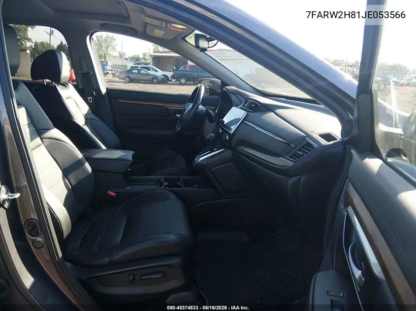 2018 Honda Cr-V Ex-L/Ex-L Navi VIN: 7FARW2H81JE053566 Lot: 45374833