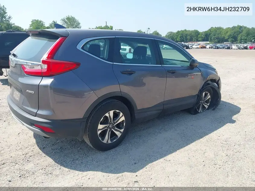 2HKRW6H34JH232709 2018 Honda Cr-V Lx