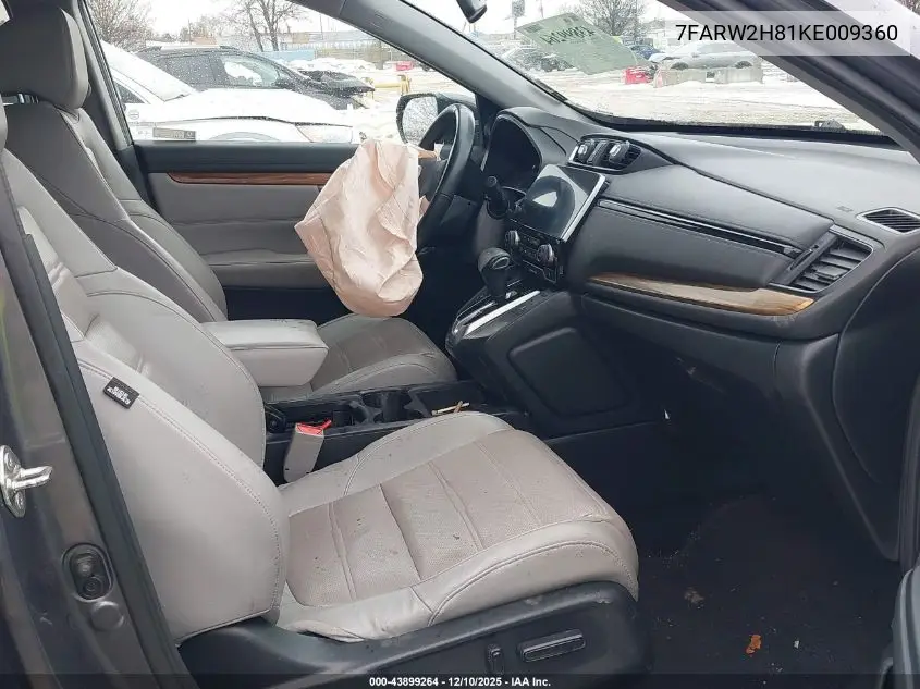 7FARW2H81KE009360 2019 Honda Cr-V Ex-L
