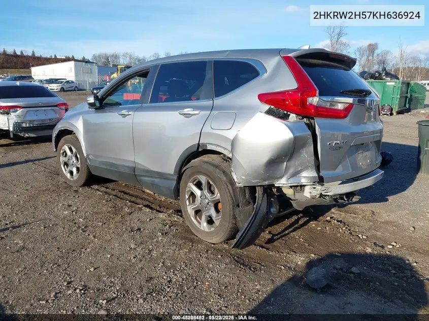 2HKRW2H57KH636924 2019 Honda Cr-V Ex