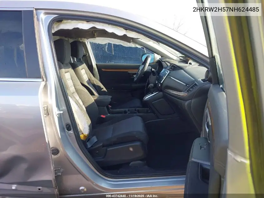 2HKRW2H57NH624485 2022 Honda Cr-V Awd Ex