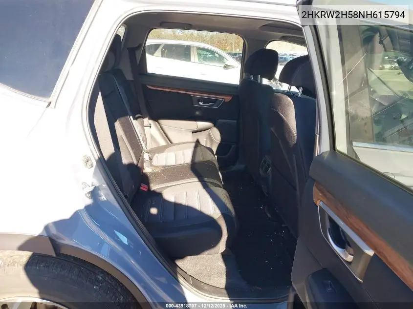 2HKRW2H58NH615794 2022 Honda Cr-V Awd Ex