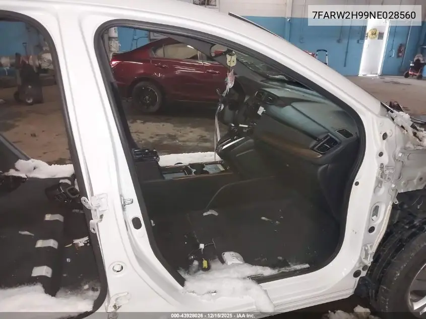 7FARW2H99NE028560 2022 Honda Cr-V Awd Touring