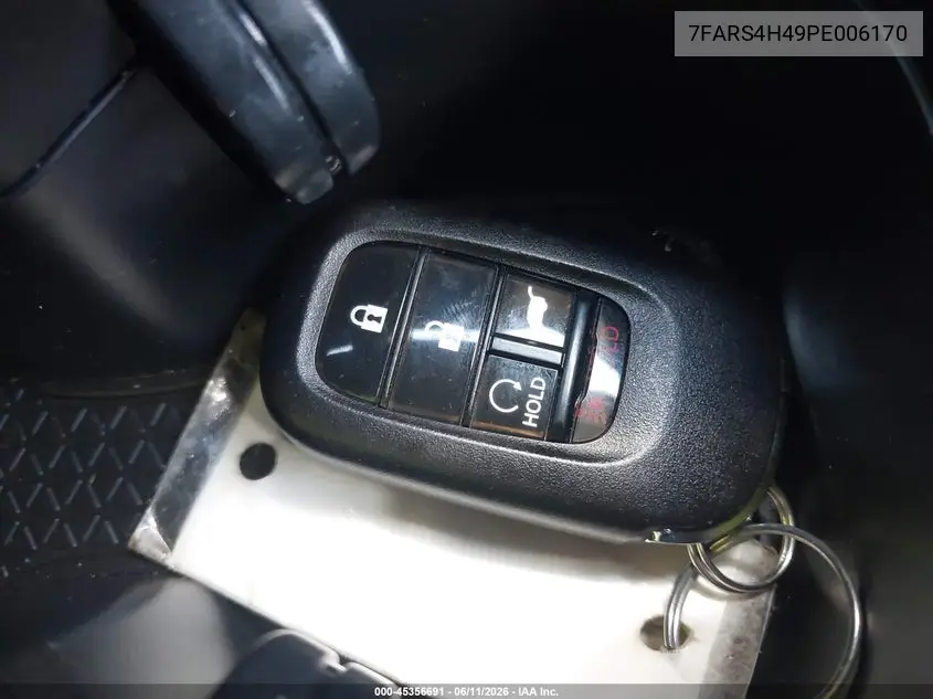 2023 Honda Cr-V Ex Awd VIN: 7FARS4H49PE006170 Lot: 45356691