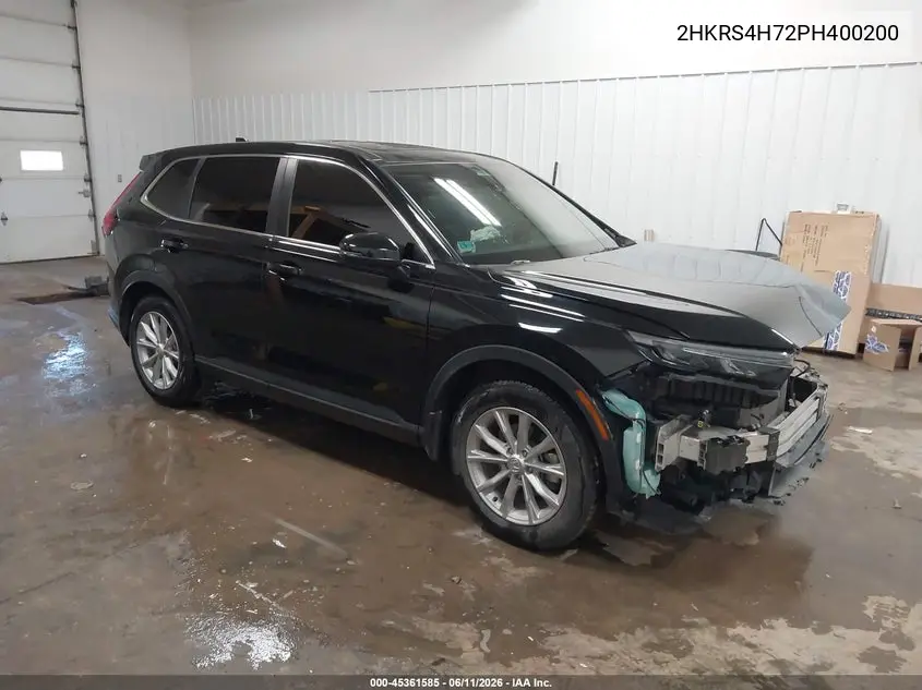 2023 Honda Cr-V Ex-L Awd VIN: 2HKRS4H72PH400200 Lot: 45361585