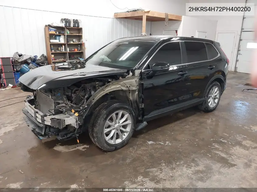 2023 Honda Cr-V Ex-L Awd VIN: 2HKRS4H72PH400200 Lot: 45361585