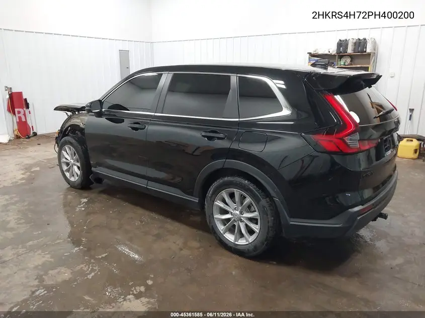 2023 Honda Cr-V Ex-L Awd VIN: 2HKRS4H72PH400200 Lot: 45361585