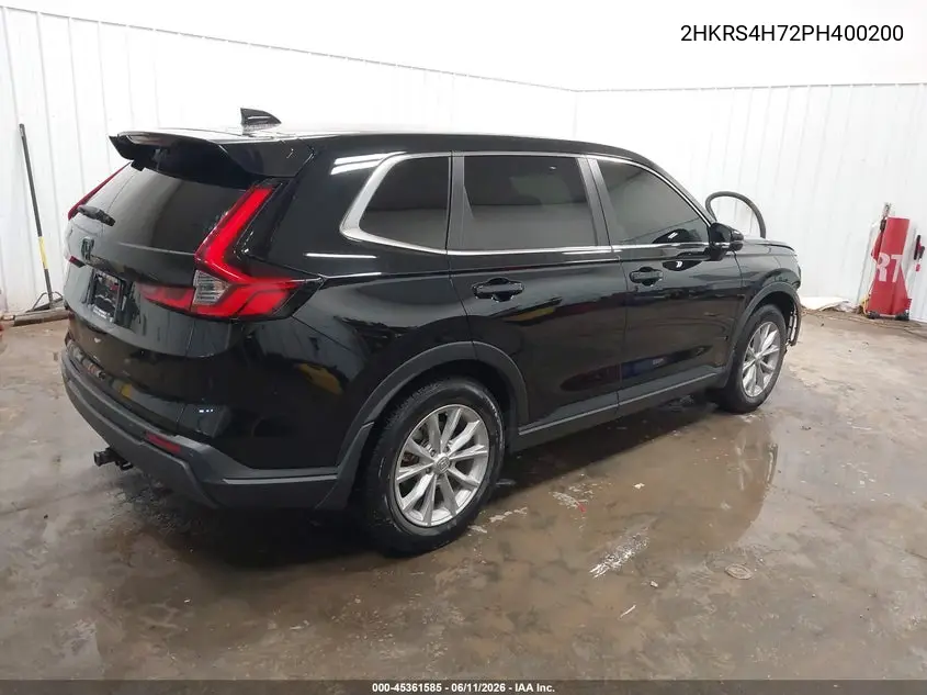 2023 Honda Cr-V Ex-L Awd VIN: 2HKRS4H72PH400200 Lot: 45361585