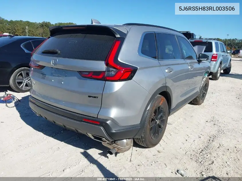 5J6RS5H83RL003506 2024 Honda Cr-V Hybrid Sport-L