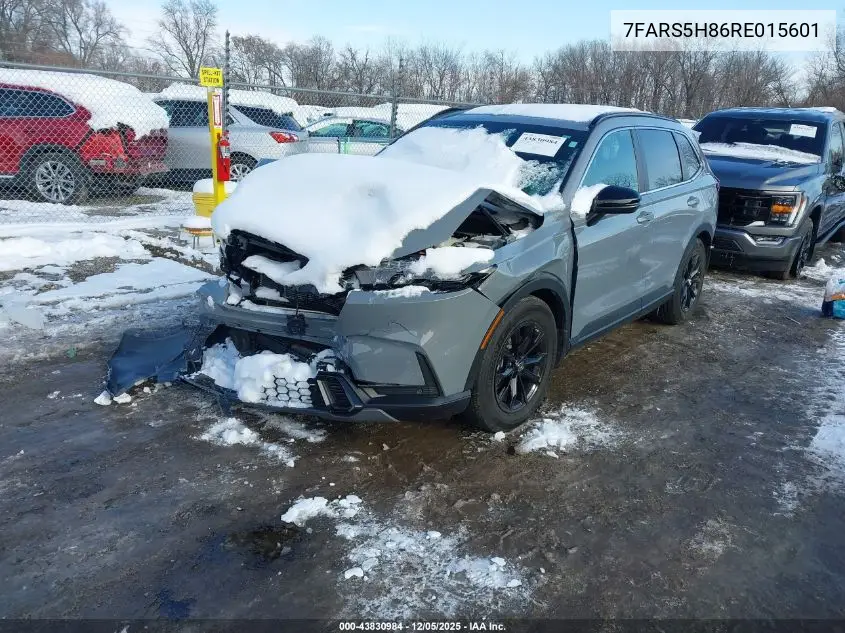 7FARS5H86RE015601 2024 Honda Cr-V Hybrid Sport-L