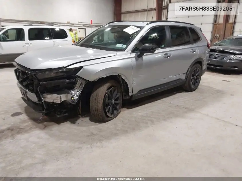 7FARS6H83SE092051 2025 Honda Cr-V Hybrid Sport-L