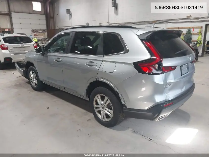 5J6RS6H80SL031419 2025 Honda Cr-V Hybrid Sport-L