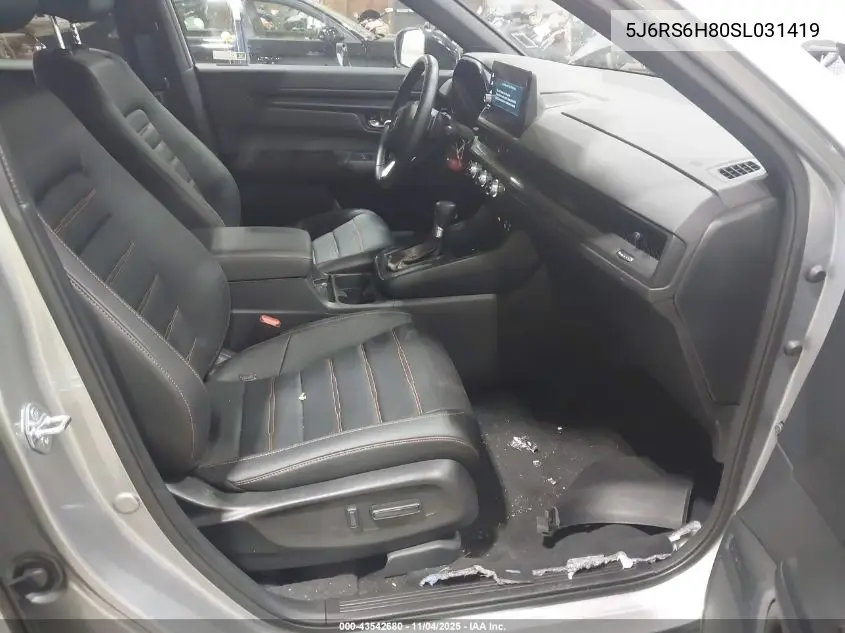 5J6RS6H80SL031419 2025 Honda Cr-V Hybrid Sport-L