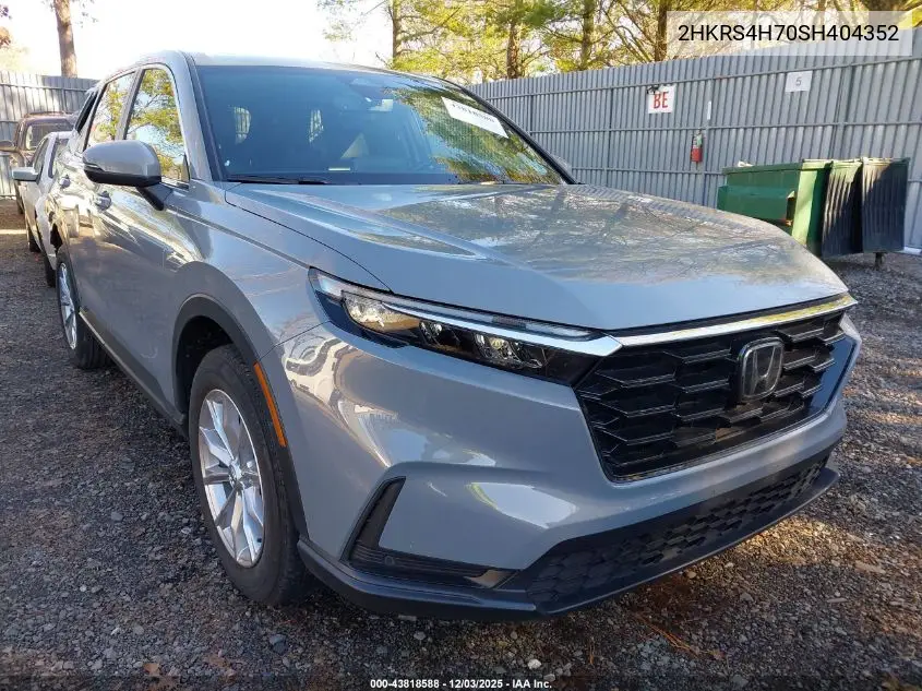 2HKRS4H70SH404352 2025 Honda Cr-V Ex-L Awd