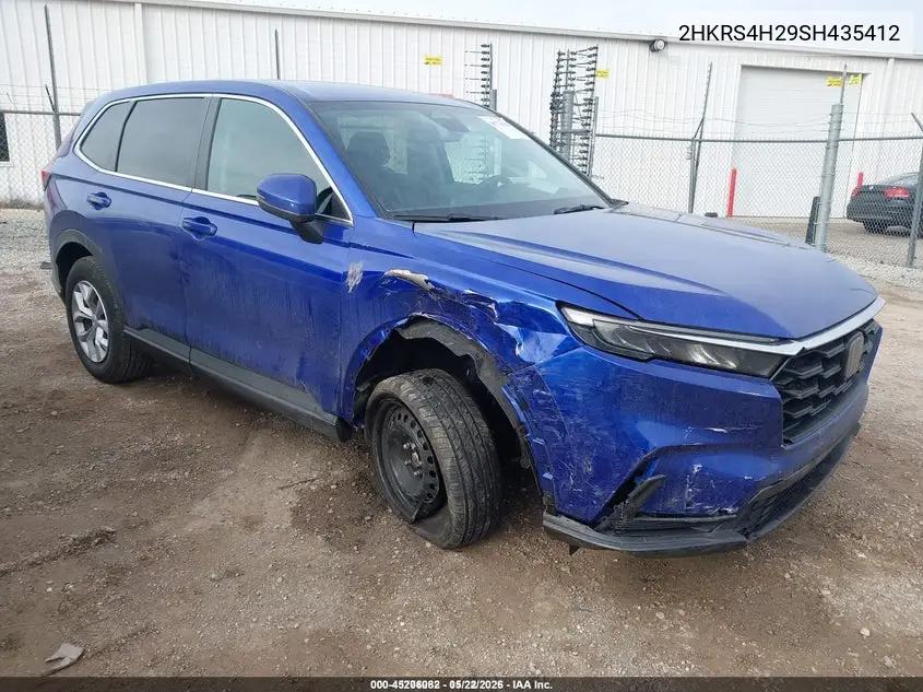 2HKRS4H29SH435412 2025 Honda Cr-V Lx Awd