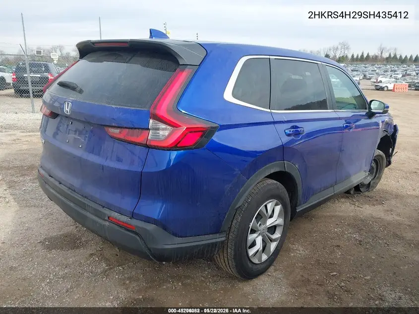 2HKRS4H29SH435412 2025 Honda Cr-V Lx Awd