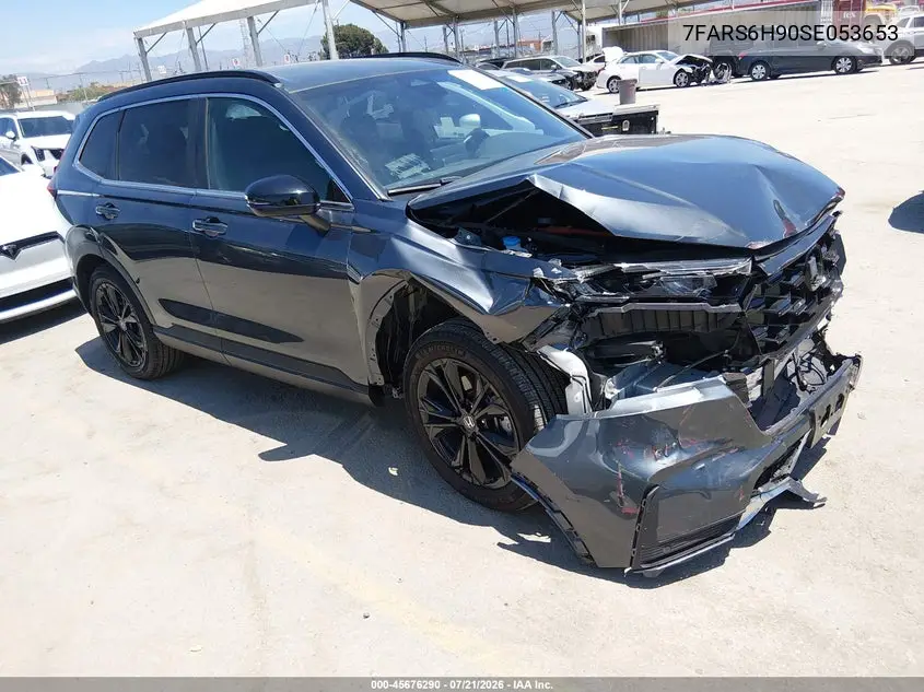 2025 Honda Cr-V Hybrid Sport Touring VIN: 7FARS6H90SE053653 Lot: 45676290