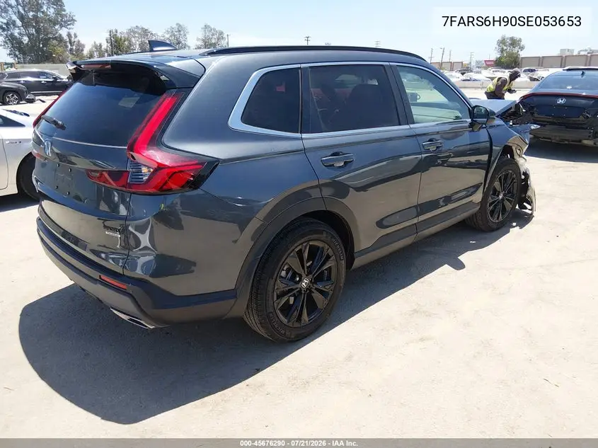 2025 Honda Cr-V Hybrid Sport Touring VIN: 7FARS6H90SE053653 Lot: 45676290