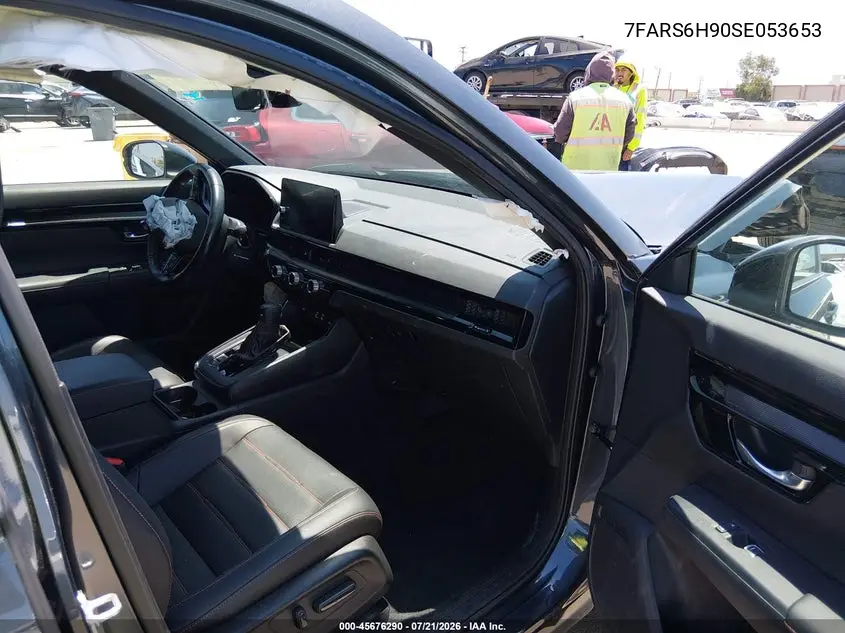 2025 Honda Cr-V Hybrid Sport Touring VIN: 7FARS6H90SE053653 Lot: 45676290