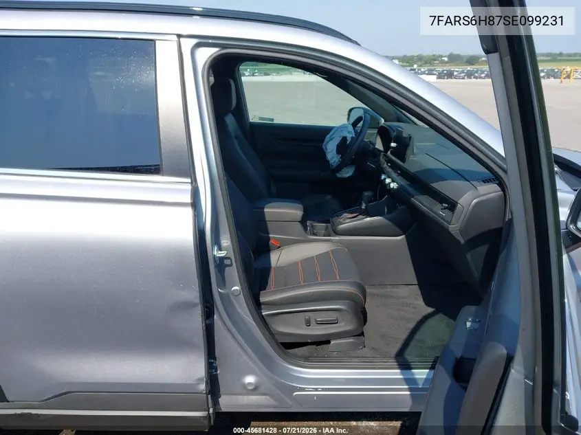 2025 Honda Cr-V Hybrid Sport-L VIN: 7FARS6H87SE099231 Lot: 45681428