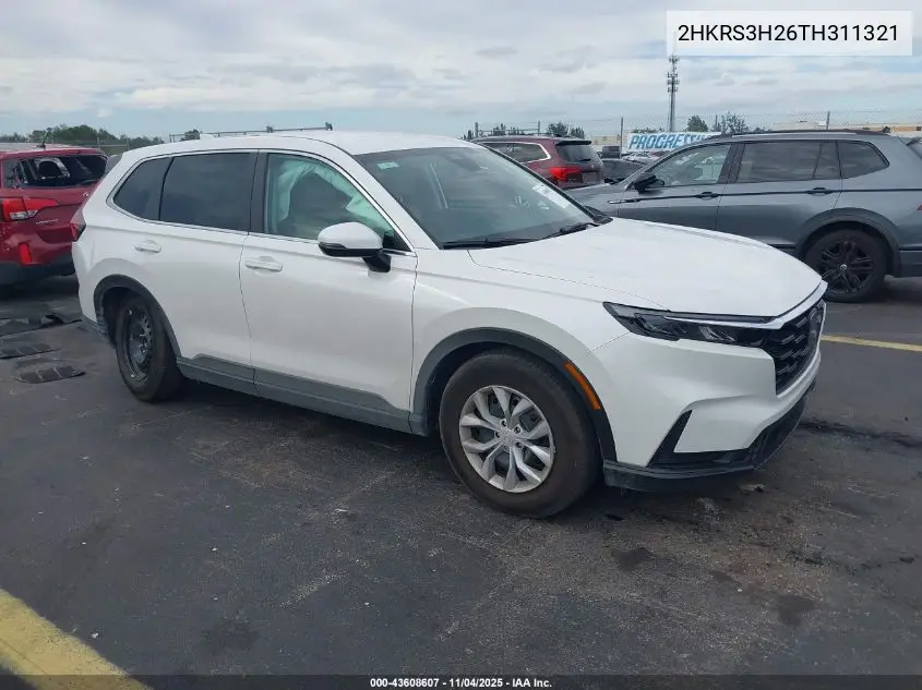 2HKRS3H26TH311321 2026 Honda Cr-V Lx 2Wd