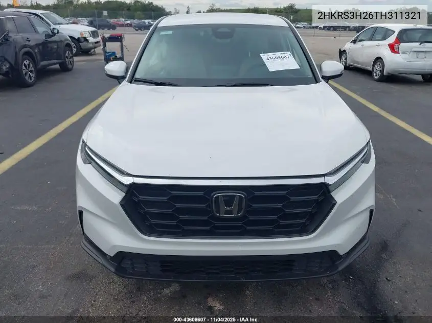 2HKRS3H26TH311321 2026 Honda Cr-V Lx 2Wd