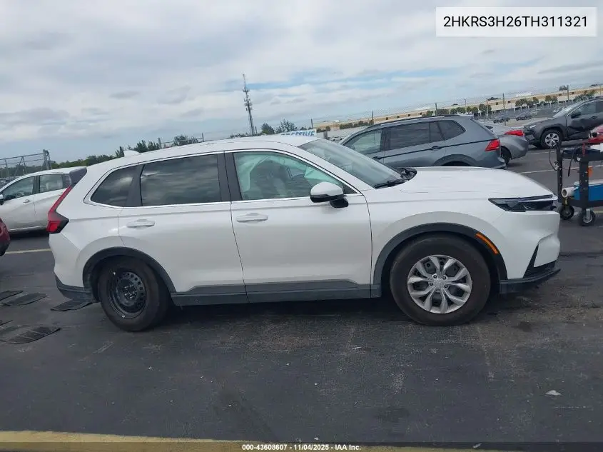 2HKRS3H26TH311321 2026 Honda Cr-V Lx 2Wd