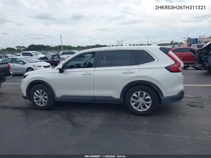 2HKRS3H26TH311321 2026 Honda Cr-V Lx 2Wd