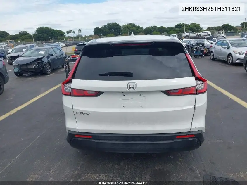 2HKRS3H26TH311321 2026 Honda Cr-V Lx 2Wd