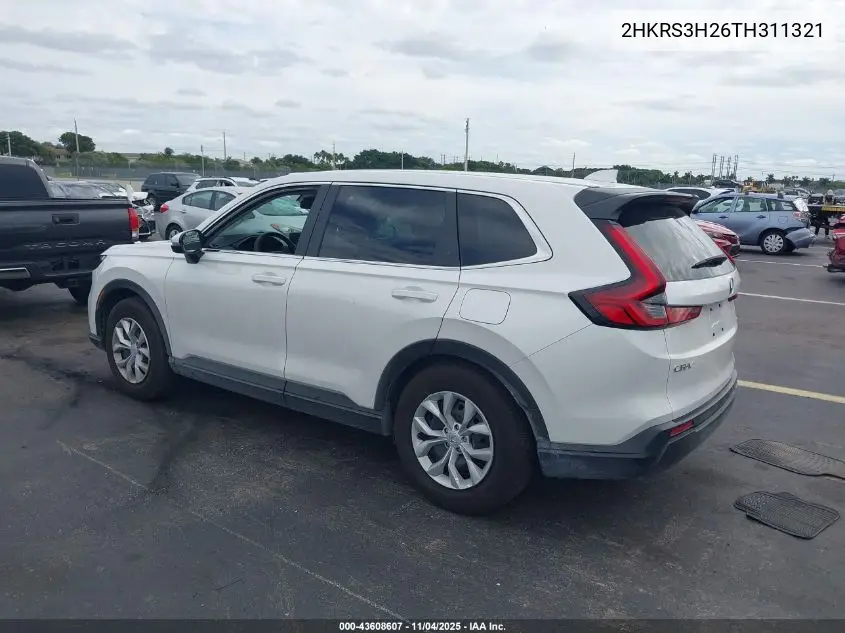 2HKRS3H26TH311321 2026 Honda Cr-V Lx 2Wd