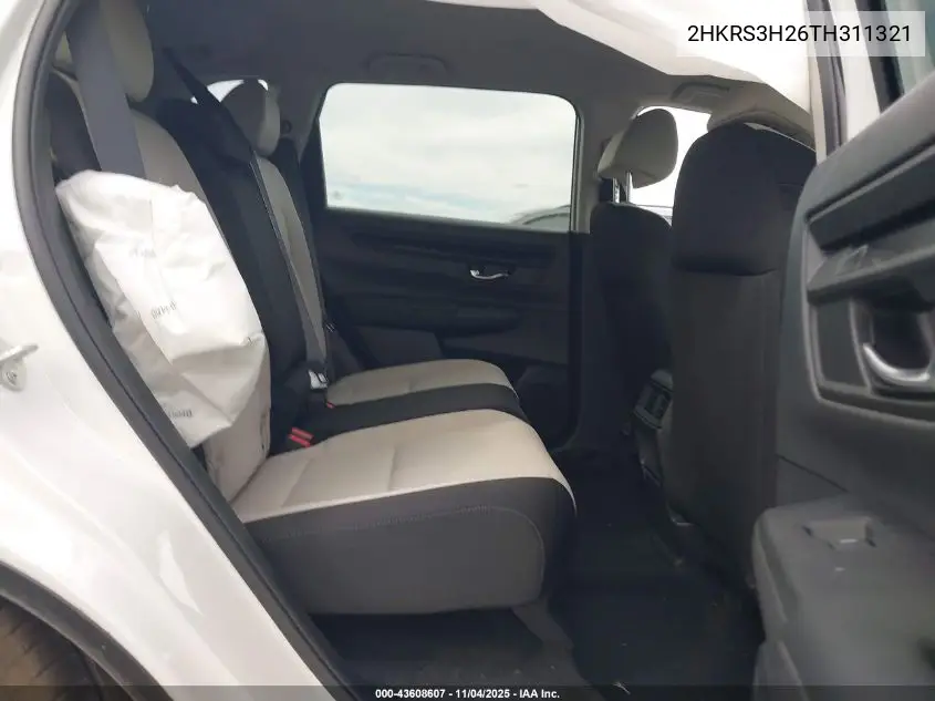 2HKRS3H26TH311321 2026 Honda Cr-V Lx 2Wd