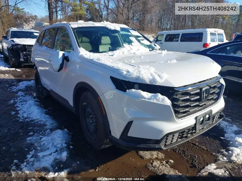 2HKRS4H25TH408242 2026 Honda Cr-V Lx Awd