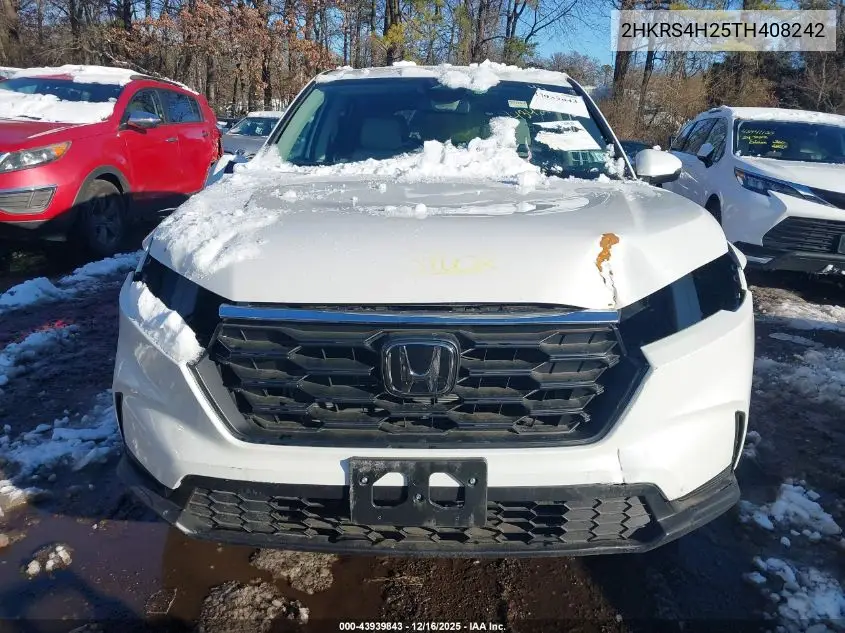 2HKRS4H25TH408242 2026 Honda Cr-V Lx Awd